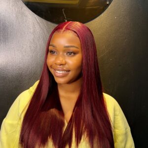 13*4 Transparent lace frontal Wig